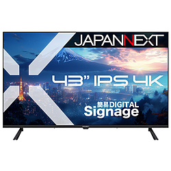 JAPANNEXT PCj^[ 2Nۏ JN-IPS43U-M m43^ /4K(3840×2160j /Ch /60Hzn
