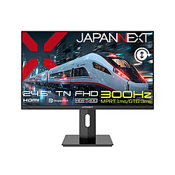 JAPANNEXT JN-T245G300F-HSP �Q�[�~���O���j�^�[ �m24.5�^ /�t��HD(1920×1080) /���C�h /300Hz�n