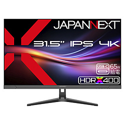 JAPANNEXT JAPANNEXT 31.5�C���` IPS�p�l������ 4K(3840x2160)�𑜓x �t�����j�^�[ JN-IPSB315U-C6 HDMI DP USB-C(�ő�65W���d) sRGB: 100% DCI-P3: 96% Adobe 