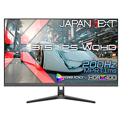 JAPANNEXT JN-IPS315G200Q �Q�[�~���O���j�^�[ �m31.5�^ /WQHD(2560×1440�j /���C�h /200Hz�n