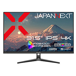 JAPANNEXT PC��˥��� JN-IPS315U ��31.5�� /4K(3840��2160�� /�磻�� /60Hz��