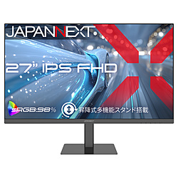 JAPANNEXT PC���j�^�[ JN-27IPS120F-HSP �m27�^ /�t��HD(1920×1080) /���C�h /120Hz�n