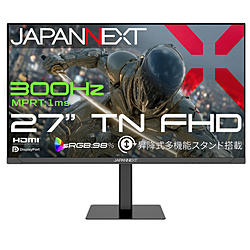 JAPANNEXT JN-T27G300F-HSP �����ߥ󥰥�˥��� ��27�� /�ե�HD(1920��1080) /�磻�� /300Hz��