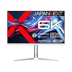 JAPANNEXT USB-C�ڑ� PC���j�^�[ �z���C�g JN-X6K �m31.5�^ /6K(6016×3384�j /���C�h /60Hz�n