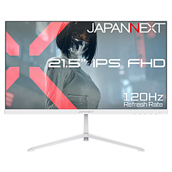 JAPANNEXT PC���j�^�[ �z���C�g JN-IPS215G120F-W �m21.5�^ /�t��HD(1920×1080) /���C�h /120Hz�n