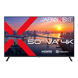 JAPANNEXT PC���j�^�[ 2�N�ۏ� JN-V50U �m50�^ /4K(3840×2160�j /���C�h /60Hz�n