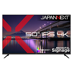 JAPANNEXT PC���j�^�[ 2�N�ۏ� JN-IPS50U-M �m50�^ /4K(3840×2160�j /���C�h /60Hz�n