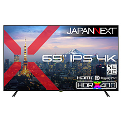 JAPANNEXT PC���j�^�[ 5�N�ۏ� JN-IPS65U-H5 �m65�^ /4K(3840×2160�j /���C�h /60Hz�n