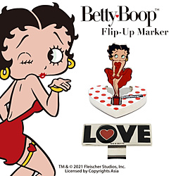 Betty Boop(TM) フリップアップマーカー ホクシン交易  W21FUM0005