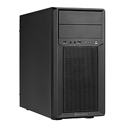 Silver Stone PC�P�[�X FARA 314 (micro-ATX, 5.25�C���`�x�C×2, �ő�354mm GPU�Ή�, �ő�156mm CPU�N�[���[�Ή�, ���b�V���t�����g) SST-FA314-B