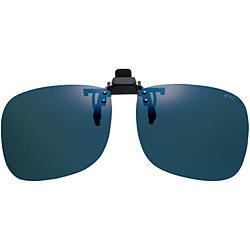 エロイコ ER クリップオン 二眼タイプ BV-23（偏光ダークグレー）