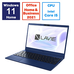 ノートパソコン LAVIE N13(N1350/HAL) ネイビーブルー PC-N1350HAL ［13.3型 /Windows11 Home /intel Core i5 /メモリ：8GB /SSD：256GB /Office HomeandBusiness /日本語版キーボード /2023年秋冬モデル］