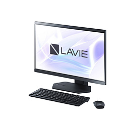 PC-A2375JAB デスクトップパソコン LAVIE A23(A2375/JAB) ファインブラック ［23.8型 /intel Core i7 /メモリ：16GB /SSD：512GB /2024年秋冬モデル］