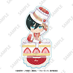 ブルーロック ぷちちょこアクリルスタンド【糸師 凛】ショートケーキver. ◆「ブルーロック」SPフェア特典対象