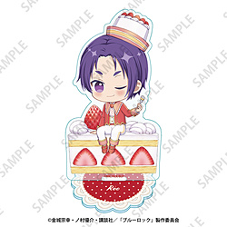 ブルーロック ぷちちょこアクリルスタンド【御影玲王】ショートケーキver. ◆「ブルーロック」SPフェア特典対象