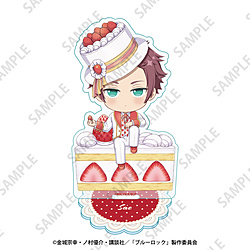 ブルーロック ぷちちょこアクリルスタンド【糸師 冴】ショートケーキver. ◆「ブルーロック」SPフェア特典対象