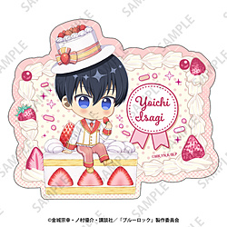 ブルーロック ぷちちょこステッカー【潔 世一】ショートケーキver. ◆「ブルーロック」SPフェア特典対象