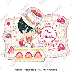 ブルーロック ぷちちょこステッカー【糸師 凛】ショートケーキver. ◆「ブルーロック」SPフェア特典対象