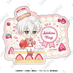 ブルーロック ぷちちょこステッカー【凪誠士郎】ショートケーキver. ◆「ブルーロック」SPフェア特典対象