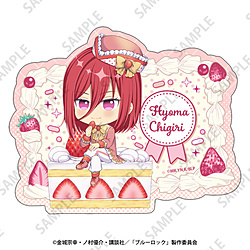 ブルーロック ぷちちょこステッカー【千切豹馬】ショートケーキver. ◆「ブルーロック」SPフェア特典対象