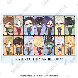 家庭教師ヒットマンREBORN! ぷちちょこ アクリルボード メガネ&スーツver. ◆「家庭教師ヒットマンREBORN!!」SPフェア特典対象