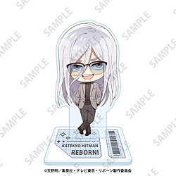 家庭教師ヒットマンREBORN! ぷちちょこ アクリルスタンド【スクアーロ】メガネ&スーツver. ◆「家庭教師ヒットマンREBORN!!」SPフェア特典対象