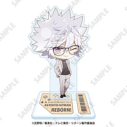 Reborn! Petit Choco Acrylic Stand [Byakuran] Glasses & Suit Ver.