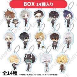 【BOX販売】家庭教師ヒットマンREBORN! ぷちちょこ トレーディングアクリルキーホルダー メガネ&スーツver. ◆「家庭教師ヒットマンREBORN!!」SPフェア特典対象