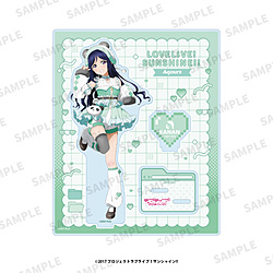 「ラブライブ！サンシャイン!!」アニメガソフマップ　先行販売フェア　アクリルスタンド【松浦 果南】アニマル衣装 ◆ 「ラブライブ！サンシャイン!!」フェア特典対象