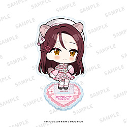「ラブライブ！サンシャイン!!」アニメガソフマップ　先行販売フェア　ぷちちょこアクリルスタンド【桜内 梨子】アニマル衣装 ◆ 「ラブライブ！サンシャイン!!」フェア特典対象