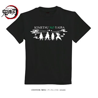【店頭併売品】 Tシャツ「鬼滅の刃」01/シルエットデザイン(XLサイズ)