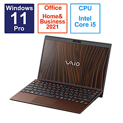 VAIO(生物)笔记本电脑VAIO SX12都市青铜VJS12690113T[12.5型/Windows11 Pro/intel Core i5/存储器:16GB/SSD:256GB/Office HomeandBusiness/日本語版键盘/2023一年6月型号]