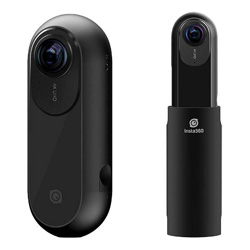 360°カメラ Insta360 ONE ブラック INSTA-ONE ［4K対応］