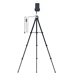 RAZER(レイザー) ウェブカメラ用 リングライト Ring Light ブラック RZ19-03660100-R3M1