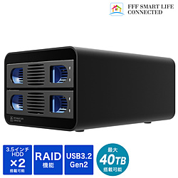 FFFSMARTLIFECONNECTE HDD/SSDP[X USB-C{USB-Aڑ RAID TOWER 2(Windows11Ή) MAL-352C3R m3.5C`&2.5C`Ή /SATA /2n