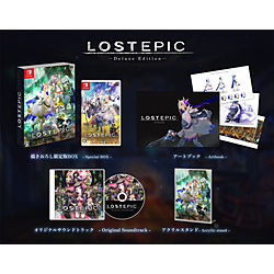 【特典対象】 LOST EPIC -Deluxe Edition- 【Switchゲームソフト】 ◆ソフマップ特典「オリジナルB2タペストリー」◆メーカー特典「ステッカー」