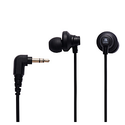 アシダ音響 イヤホン カナル型 ブラック EA-AS1-K ［φ3.5mm ミニプラグ］