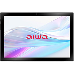 JA3-TBA1006-6 Androidタブレット aiwa tab AS10-2(6) ブラック ［10.1型 /Wi-Fiモデル /ストレージ：128GB］