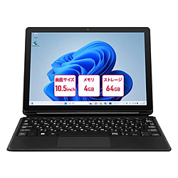 Ρȥѥ aiwa tab WB10 JA4-TBW1002 10.5 /Windows11 Pro /intel Celeron /ꡧ4GB /eMMC64GB /̵ /ܸǥܡ /2025ǯ1ǥ