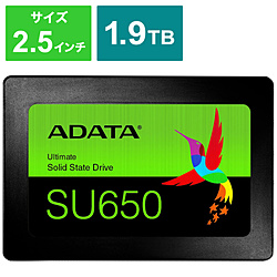 内蔵SSD SATA接続 Ultimate SU650  ASU650SS-1T92T-R ［2.5インチ /1.9TB］