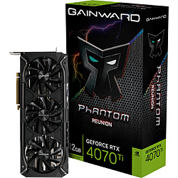 GAINWARD グラフィックボード GeForce RTX 4070 Ti Phantom Reunion  NED407T019K9-1046PG ［GeForce RTXシリーズ /12GB］ 【sof001】