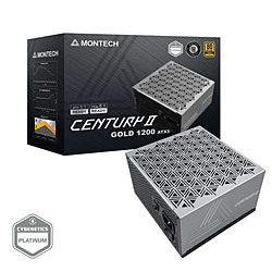 MONTECH PC�d�� CENTURY II �V���[�Y CENTURY II 1200W �m1200W /ATX /Cybenetics Platinum /80PLUS Gold�n