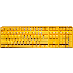 ゲーミングキーボード One 3 RGB(静音赤軸・英語配列) Yellow Ducky dk-one3-yellowducky-rgb-silentred ［有線 /USB］