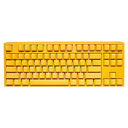 ゲーミングキーボード One 3 RGB TKL(クリア軸・英語配列) Yellow Ducky dk-one3-yellowducky-rgb-tkl-clear ［有線 /USB］