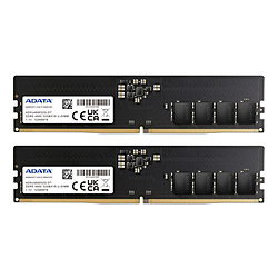 増設メモリ DDR5-4800 ブラック AD5U480032G-DT ［DIMM DDR5 /32GB /2枚］