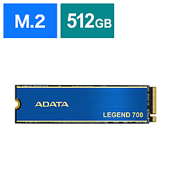 内蔵SSD PCI-Express接続 LEGEND 700(ヒートシンク付)  ALEG-700-512GCS ［512GB /M.2］