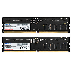 増設メモリ DDR5-5600 ブラック AD5U560032G-DT ［DIMM DDR5 /32GB /2枚］