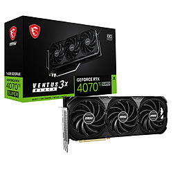 MSI GeForce RTX 4070 Ti SUPER 16G VENTUS 3X BLACK   GeForceRTX4070TiSUPER16GVENTUS3XBLACKOC ［GeForce RTXシリーズ /16GB］