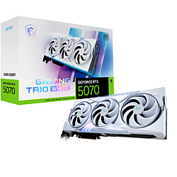 グラフィックボード  ホワイト GeForce RTX 5070 12G GAMING TRIO OC WHITE ［GeForce RTXシリーズ /12GB］