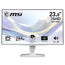 MSI(�G���G�X�A�C) PC���j�^�[ �z���C�g PRO MP243W E14 �m23.8�^ /�t��HD(1920×1080) /���C�h /144Hz�n